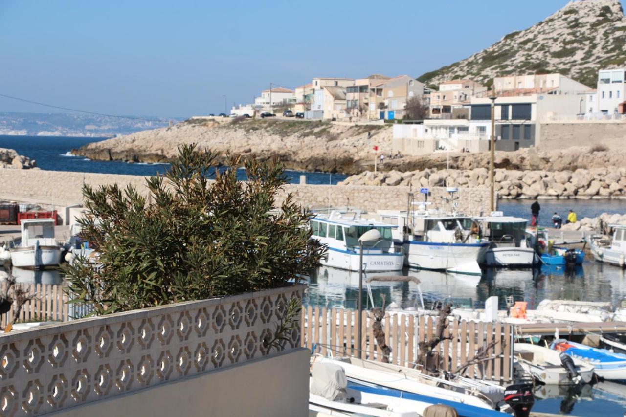 Charmant Cabanon Aux Goudes A Marseille Avec Vue Mer Kültér fotó